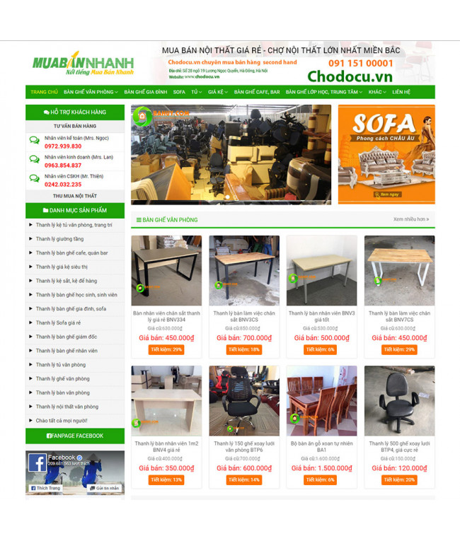 Theme wordpress bán đồ cũ